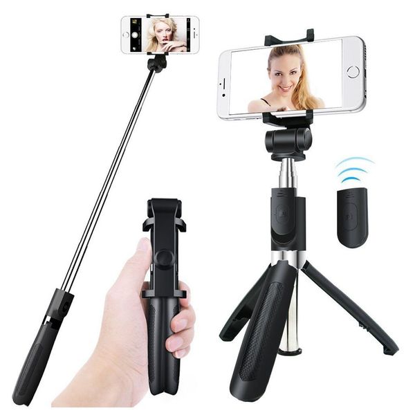 Bluetooth Extendable Selfie Stick Tripod with Wireless Remote and Monopod Stand for Samsung Huawei xiaomi iPhone X
Bluetooth Extendable Selfie Stick Tripod with Wireless Remote and Monopod Stand for Samsung Huawei xiaomi iPhone X