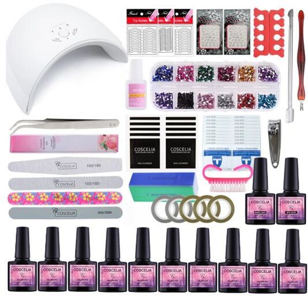 manicure set gel nail polish set with dryer lamp 10 colors gel varnish 8 ml ing 
manicure set gel nail polish set with dryer lamp 10 colors gel varnish 8 ml ing