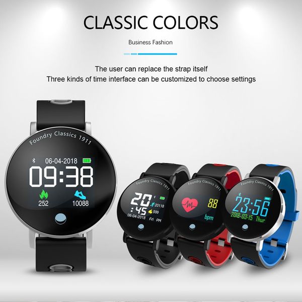 waterproof sports watch y6plus bracelet 1 inch touch screen display real-time heart rate monitor smart watch for android and ios, Slivery;brown
waterproof sports watch y6plus bracelet 1 inch touch screen display real-time heart rate monitor smart watch for android and ios, Slivery;brown