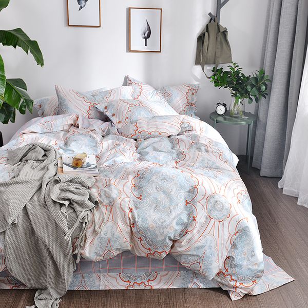 2018 fashion bohemian bedding set soft cotton fabric 3/4pcs twin king size duvet cover flat sheet pillow cases
2018 fashion bohemian bedding set soft cotton fabric 3/4pcs twin king size duvet cover flat sheet pillow cases