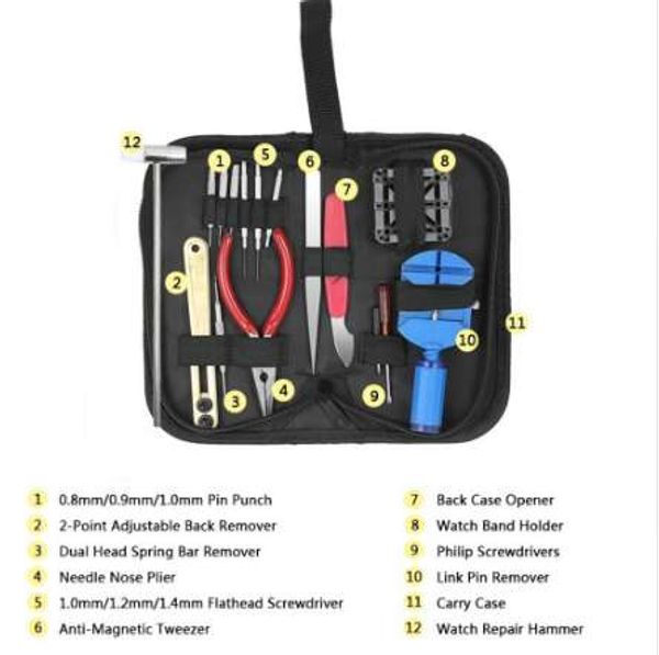 17pcs clock watch tools watch repair tool kit set watch case opener link spring bar remover hand tool set horloge gereedschap
17pcs clock watch tools watch repair tool kit set watch case opener link spring bar remover hand tool set horloge gereedschap