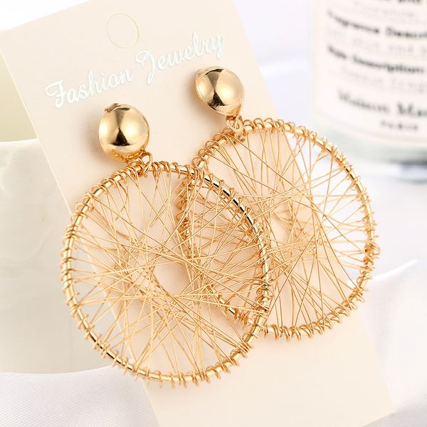 earrings for women statement earrings 2018 round dangle earrings vintage jewelry accessories handmade, Silver
earrings for women statement earrings 2018 round dangle earrings vintage jewelry accessories handmade, Silver