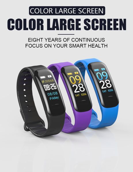 2018 красочный c18 smart браслет фитнес tracker heart rate monitor smart wristband ip67 водонепроницаемый smart band pk mi band 3
2018 красочный c18 smart браслет фитнес tracker heart rate monitor smart wristband ip67 водонепроницаемый smart band pk mi band 3