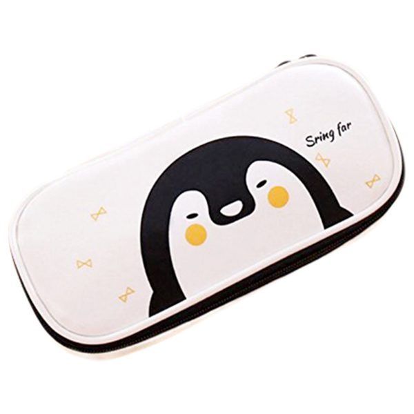 new large storage pencil case pencil holder cosmetic makeup pouch zipper bag white penguin
new large storage pencil case pencil holder cosmetic makeup pouch zipper bag white penguin