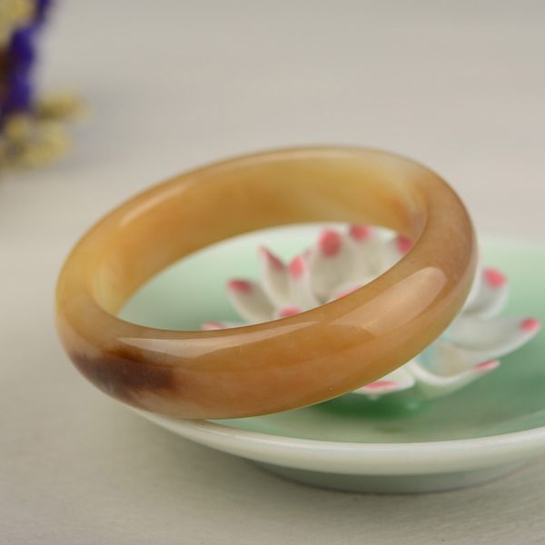 h46#hetian jade candy jade bracelet russian material brown sugar full sugar bracelet, Golden;silver
h46#hetian jade candy jade bracelet russian material brown sugar full sugar bracelet, Golden;silver