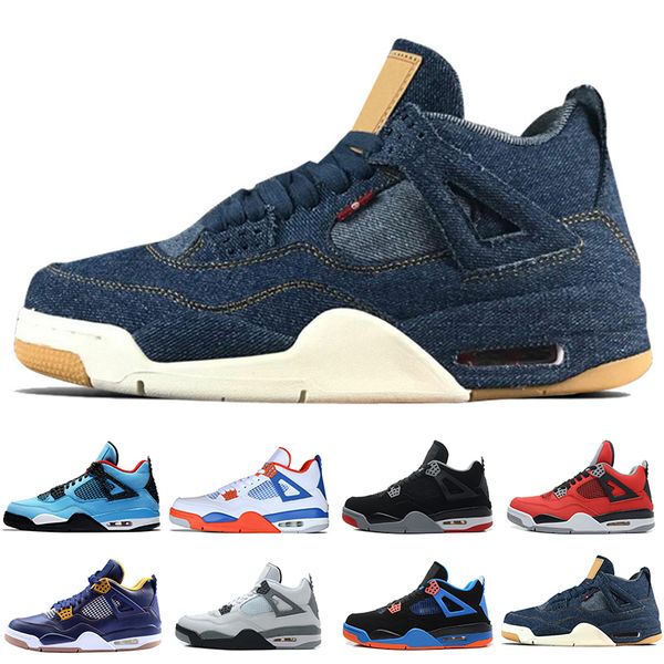 4 4s Travis Scotts Cactus Jack Mens Basketball Shoes Raptors Kaws Denim Blue Eminem Pure Money Bred Royalty Fear Pack men sports sneakers
4 4s Travis Scotts Cactus Jack Mens Basketball Shoes Raptors Kaws Denim Blue Eminem Pure Money Bred Royalty Fear Pack men sports sneakers