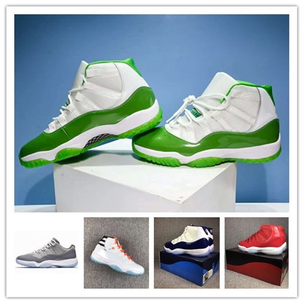 High Quality 11 Apple green Space Jam Bred Concord Basketball Shoes Men Women shoes 11s Gym Red Navy Gamma Blue 72-10 Sneakers
High Quality 11 Apple green Space Jam Bred Concord Basketball Shoes Men Women shoes 11s Gym Red Navy Gamma Blue 72-10 Sneakers