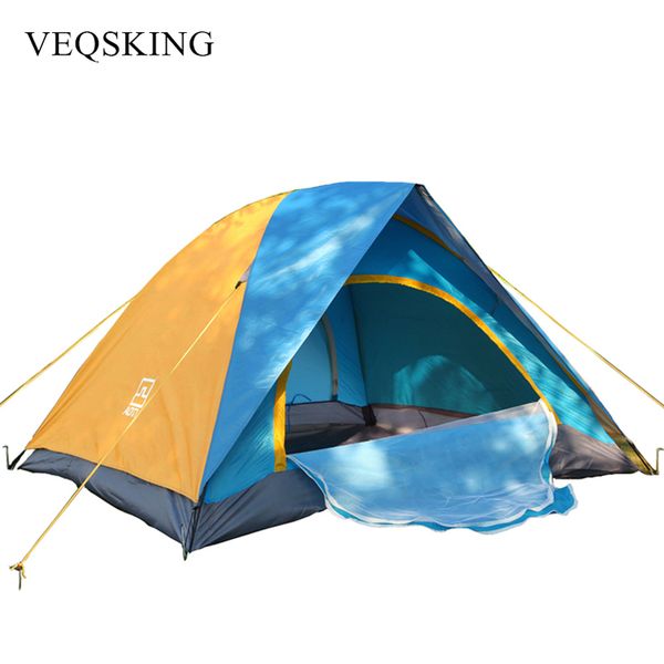 anti au windproof 1500 mm rainproof tents double layer waterproof camping picnic tents for tourism 2 person
anti au windproof 1500 mm rainproof tents double layer waterproof camping picnic tents for tourism 2 person