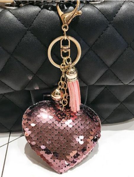 2pcs/lot cute heart keychain glitter pompom sequins key chain gifts for women mujer car bag accessories key ring, Silver
2pcs/lot cute heart keychain glitter pompom sequins key chain gifts for women mujer car bag accessories key ring, Silver