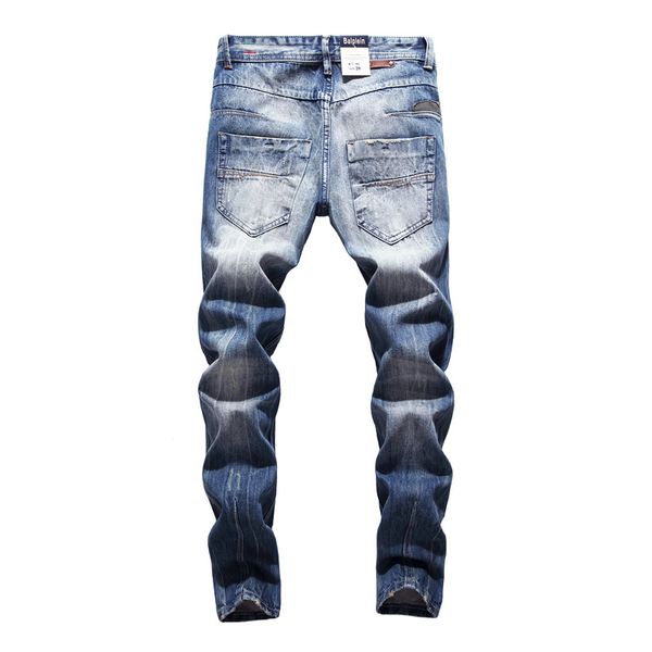 2018 original balplein designer jeans men ripped jeans denim cotton men casual pants printed 982-a, Blue
2018 original balplein designer jeans men ripped jeans denim cotton men casual pants printed 982-a, Blue