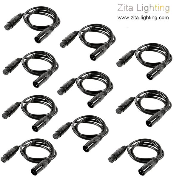 10Pcs/Pack Zita Lighting Signal XLR Connection DMX Cable 3PIN Stage Lights Connect Length Wire 6.5Ft/2M 3.2Ft/1M Stage Equipment
10Pcs/Pack Zita Lighting Signal XLR Connection DMX Cable 3PIN Stage Lights Connect Length Wire 6.5Ft/2M 3.2Ft/1M Stage Equipment