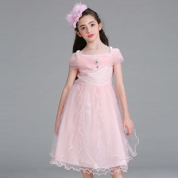 spring and summer girls white dress word shoulder princess dress flower girl dress skirt princess embroidered skirt tutu, Red;yellow
spring and summer girls white dress word shoulder princess dress flower girl dress skirt princess embroidered skirt tutu, Red;yellow