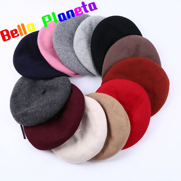 2018 new autumn and winter wool elastic band adjustable beret buds warm cap wool ladies painter hat, Blue;gray
2018 new autumn and winter wool elastic band adjustable beret buds warm cap wool ladies painter hat, Blue;gray