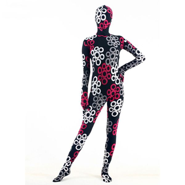 flower pattern spandex lycra suit colorful printed halloween full body catsuit costumes, Black
flower pattern spandex lycra suit colorful printed halloween full body catsuit costumes, Black