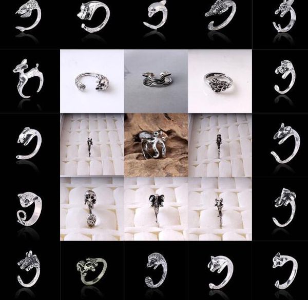 new fashion simple cute animal stainless steel finger ring opening adjustable women men punk hip hop cross rings jewelry gift, Golden;silver
new fashion simple cute animal stainless steel finger ring opening adjustable women men punk hip hop cross rings jewelry gift, Golden;silver
