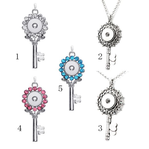 5 style noosa chunks ginger key snap button jewelry heart triangle charm 18mm snap button key necklace for women, Silver
5 style noosa chunks ginger key snap button jewelry heart triangle charm 18mm snap button key necklace for women, Silver
