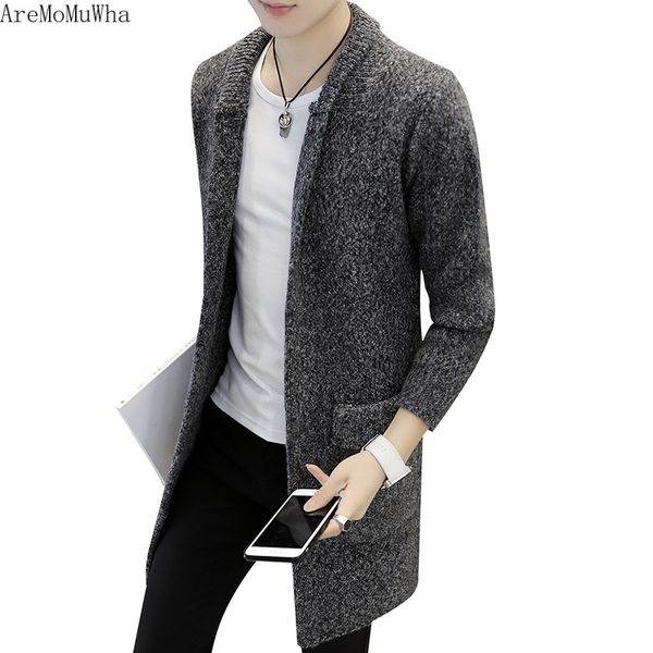 aremomuwha 2018 new windbreaker trend spring and autumn line sweater men's slim jacket long sweater cardigan mens trench coat, Tan;black
aremomuwha 2018 new windbreaker trend spring and autumn line sweater men's slim jacket long sweater cardigan mens trench coat, Tan;black
