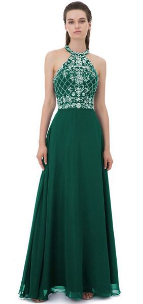 2021 prom dresses long maxi halter keyhole back formal evening dresses crystal backless chiffon graduation party gowns, Black
2021 prom dresses long maxi halter keyhole back formal evening dresses crystal backless chiffon graduation party gowns, Black