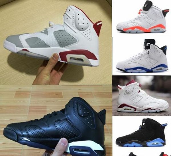 High Quality 6 Infrared Carmine Basketball Shoes Men 6s Toro Hare Oreo Olympic Chrome Sport Blue Sneakers With Shoes Box
High Quality 6 Infrared Carmine Basketball Shoes Men 6s Toro Hare Oreo Olympic Chrome Sport Blue Sneakers With Shoes Box