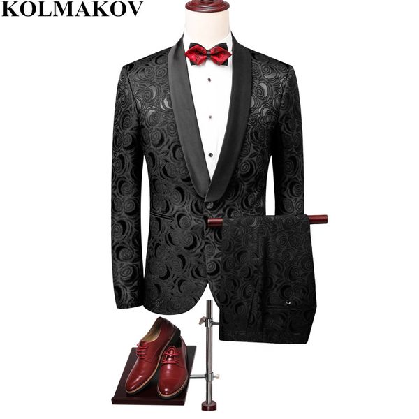 jacket+pants) new autumn suits men 2018 men's blazer jackets with pants slim fit fashion designed printed mens suits sets m-5xl, White;black
jacket+pants) new autumn suits men 2018 men's blazer jackets with pants slim fit fashion designed printed mens suits sets m-5xl, White;black