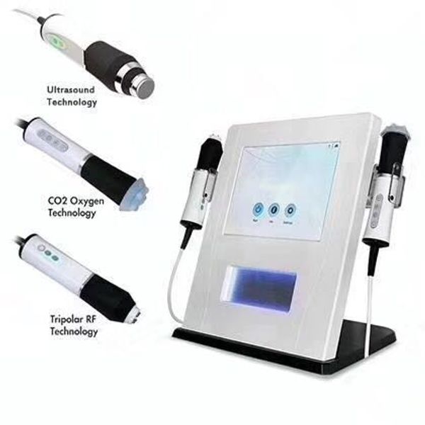 Oxygen 3 in 1 oxygen face lift wrinkle remover rf facial machine anti aging beauty equipment
