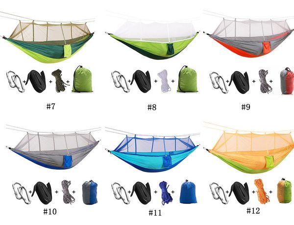 travel double hammock chair with mosquito net light nylon garden swing hanging camp air tent outdoor furniture bed
travel double hammock chair with mosquito net light nylon garden swing hanging camp air tent outdoor furniture bed