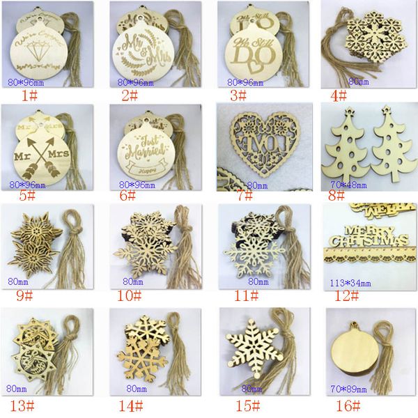 10pcs/lot christams ornaments decorations for wooden snowflake piece word ball tree hanging pendant with strap xmas gifts crafts fhh7-1488
10pcs/lot christams ornaments decorations for wooden snowflake piece word ball tree hanging pendant with strap xmas gifts crafts fhh7-1488