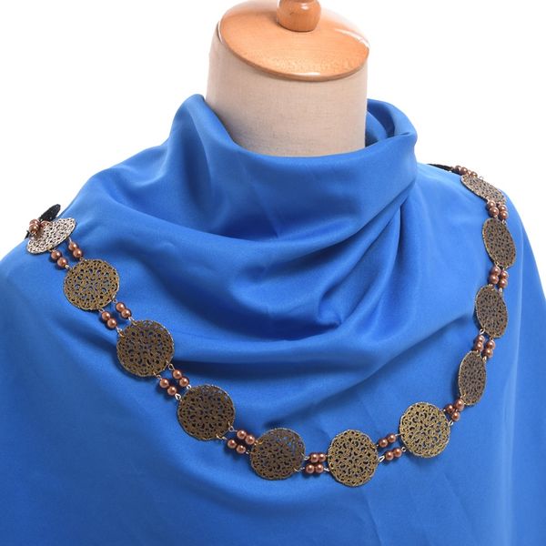 1pc medieval chain of office livery collar sca tudor hollow out cosplay necklace accessory fast shipment, Silver
1pc medieval chain of office livery collar sca tudor hollow out cosplay necklace accessory fast shipment, Silver