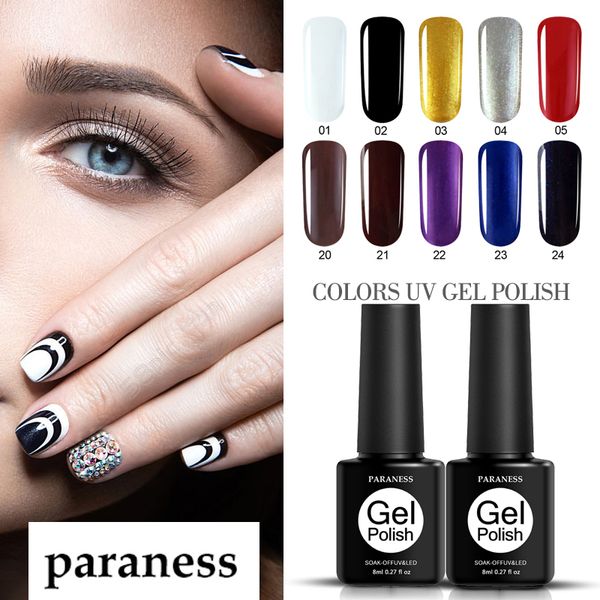 paraness 8ml uv gel polish long-lasting soak-off led uv gel nail art tools decoration nails art glue colors nail polish, Red;pink
paraness 8ml uv gel polish long-lasting soak-off led uv gel nail art tools decoration nails art glue colors nail polish, Red;pink