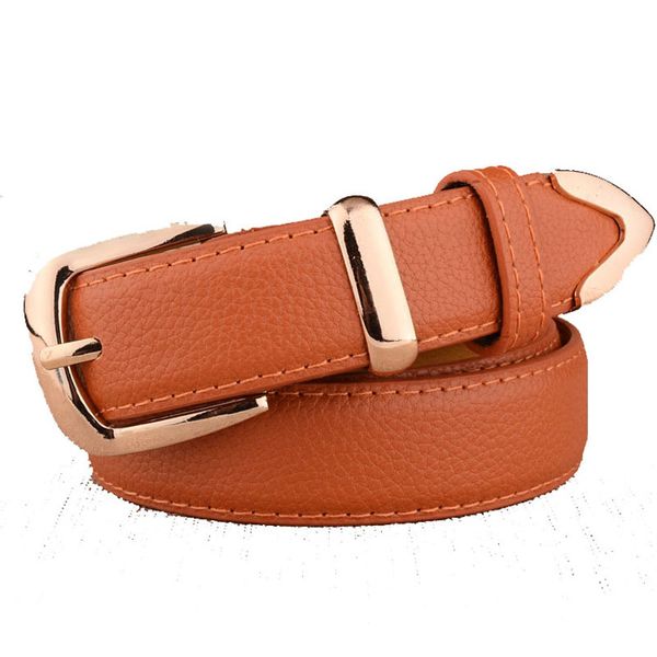105 x 2.8cm luxury women's faux pu belt golden pin buckles wild ladies belt retro fashion thin skinny waistband for woman x30, Black;brown
105 x 2.8cm luxury women's faux pu belt golden pin buckles wild ladies belt retro fashion thin skinny waistband for woman x30, Black;brown