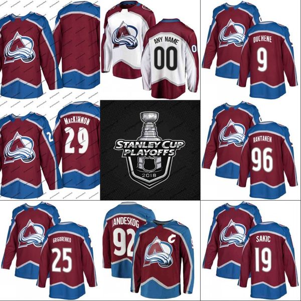 Colorado Avalanche 2018 Stanley Cup Playoffs Jersey 9 Matt Duchene 29 Nathan MacKinnon 92 Gabriel Landeskog 96 Mikko Rantanen Hockey Jerseys
Colorado Avalanche 2018 Stanley Cup Playoffs Jersey 9 Matt Duchene 29 Nathan MacKinnon 92 Gabriel Landeskog 96 Mikko Rantanen Hockey Jerseys