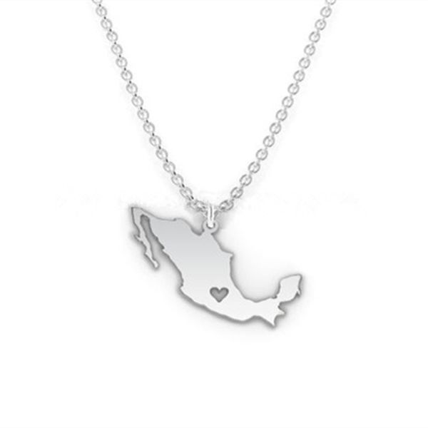 whole sale2016 new fashion little mexico map necklace i heart mexico necklaces hollow outline necklace, Silver
whole sale2016 new fashion little mexico map necklace i heart mexico necklaces hollow outline necklace, Silver