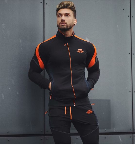 2018 spring men outdoor sport jacket running basketball professional zipper gym sweatshirt training sportswear, Black;red
2018 spring men outdoor sport jacket running basketball professional zipper gym sweatshirt training sportswear, Black;red