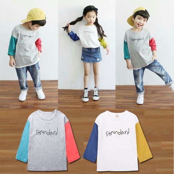 baby boys t-shirts kids long sleeve tees clothes solid cotton spring autumn children school t shirt grils kids clothes, Blue
baby boys t-shirts kids long sleeve tees clothes solid cotton spring autumn children school t shirt grils kids clothes, Blue