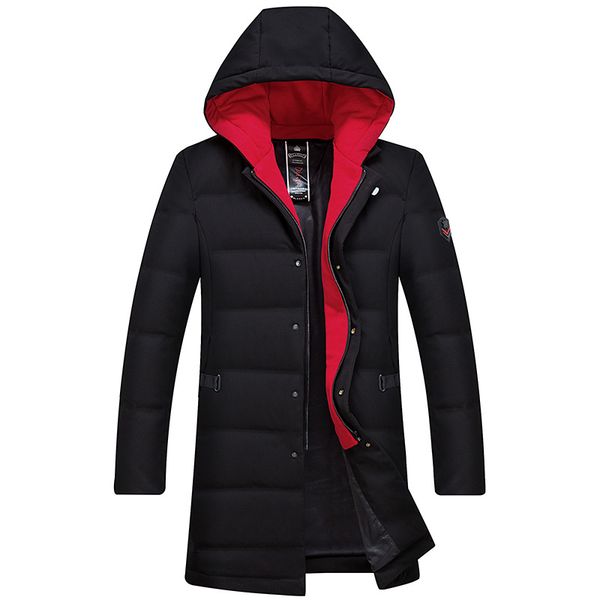 simple european style 2018 winter new hooded down jacket men thick long section warm down jacket men's xd599, Black
simple european style 2018 winter new hooded down jacket men thick long section warm down jacket men's xd599, Black