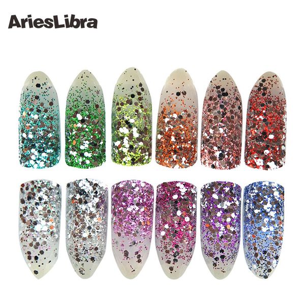 new arrival 12pots/pack laser silver nail powder 12 different colors nail art design dust for art tips decoration, Silver;gold
new arrival 12pots/pack laser silver nail powder 12 different colors nail art design dust for art tips decoration, Silver;gold