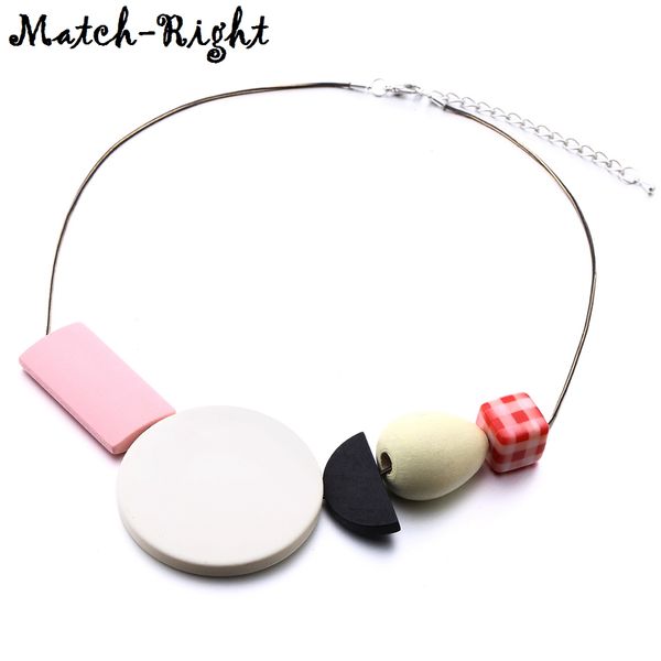 women's candy color necklace for women wood necklaces & pendants statement necklace fashion jewelry for gift to a woman mx049, Silver
women's candy color necklace for women wood necklaces & pendants statement necklace fashion jewelry for gift to a woman mx049, Silver