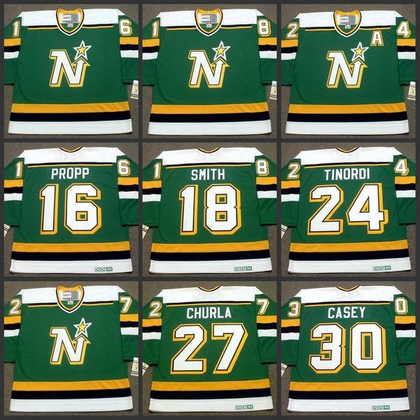 16 brian propp 18 bobby smith 24 mark tinordi 27 shane churla 30 jon casey jersey, Black;red
16 brian propp 18 bobby smith 24 mark tinordi 27 shane churla 30 jon casey jersey, Black;red