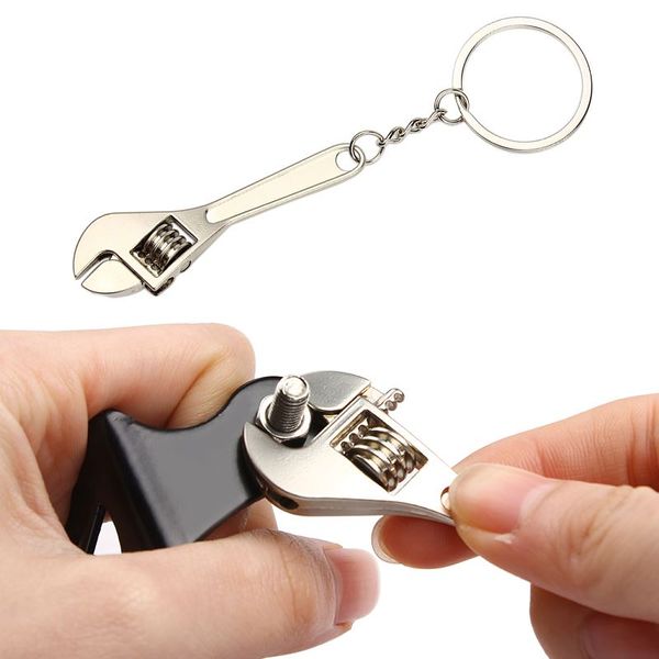 car wrench keychain key holder keyring simulation keyfob tools stainless steel spanner key chain lovely gift auto accessories, Silver
car wrench keychain key holder keyring simulation keyfob tools stainless steel spanner key chain lovely gift auto accessories, Silver