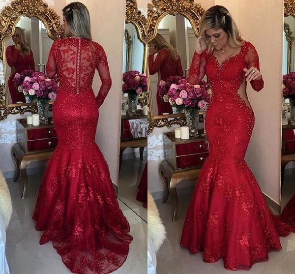 роскошные жемчуг кристалл русалка вечерние платья с длинным рукавом 2018 sexy cutside v-образным вырезом красный кружева sheer обратно плать, Black;red
роскошные жемчуг кристалл русалка вечерние платья с длинным рукавом 2018 sexy cutside v-образным вырезом красный кружева sheer обратно плать, Black;red
