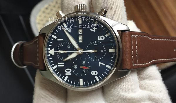 two colors mens automatic chronograph eta 7750 watch men day time date leather valjoux watches sapphire steel sport zf factory satch, Slivery;brown
two colors mens automatic chronograph eta 7750 watch men day time date leather valjoux watches sapphire steel sport zf factory satch, Slivery;brown