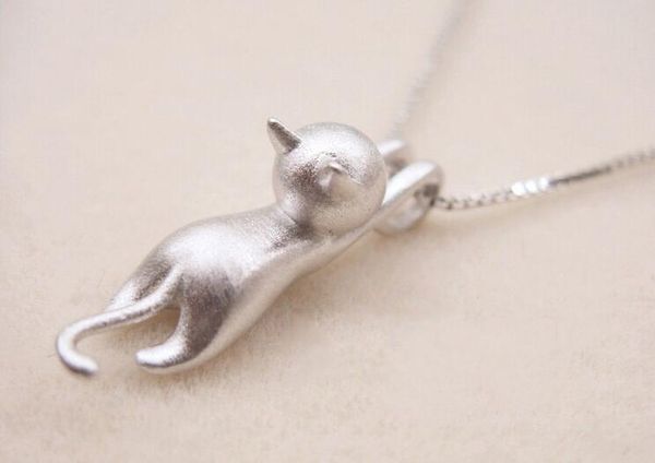 whole salejisensp new arrival silver plated odd fancy necklace necklace tiny cute animal kitty cat necklaces & pendants for women syxl004
whole salejisensp new arrival silver plated odd fancy necklace necklace tiny cute animal kitty cat necklaces & pendants for women syxl004