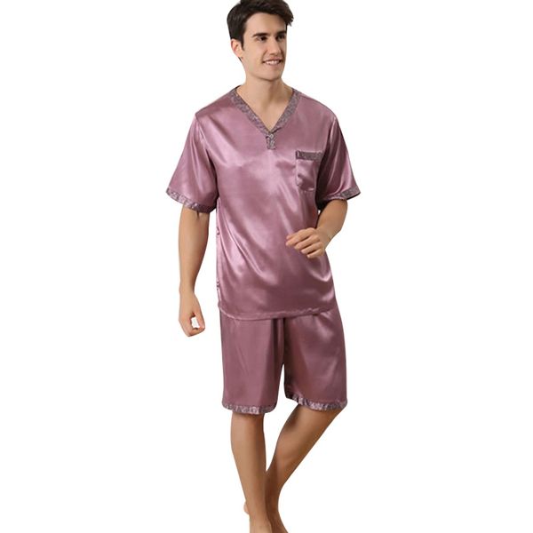 autumn spring summer pyjama sets for men boys male short sleeves pajama sets men soft home sleepwear male leisure home clothing, Black;brown
autumn spring summer pyjama sets for men boys male short sleeves pajama sets men soft home sleepwear male leisure home clothing, Black;brown