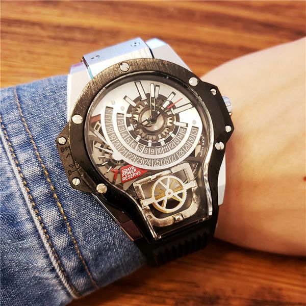Top luxury Fashion All Subdials Work Men's Quartz Movement Watch Sports mens Self-wind Watches Geneve Wristwatch
Top luxury Fashion All Subdials Work Men's Quartz Movement Watch Sports mens Self-wind Watches Geneve Wristwatch
