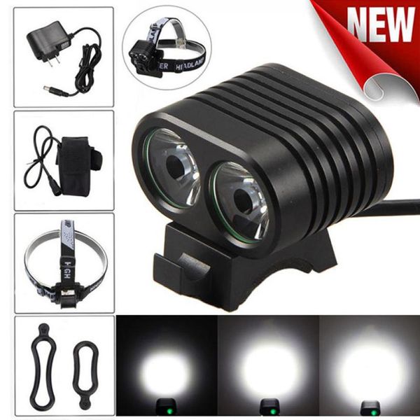 2 in 1 bike light headamp rechargeable 8000lumen 2x xm-l2 led bicycle cycling lamp bike head headlight+ charger
2 in 1 bike light headamp rechargeable 8000lumen 2x xm-l2 led bicycle cycling lamp bike head headlight+ charger