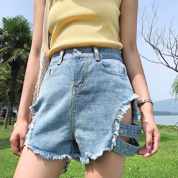 2018 summer beach women shorts hollow out button slim pencil mini thin clothes, White;black
2018 summer beach women shorts hollow out button slim pencil mini thin clothes, White;black