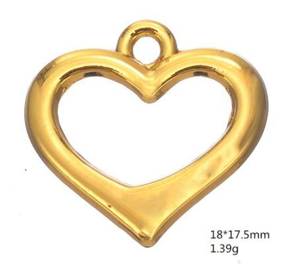 rhodium or gold color open romantic heart charms other customized jewelry, Bronze;silver
rhodium or gold color open romantic heart charms other customized jewelry, Bronze;silver