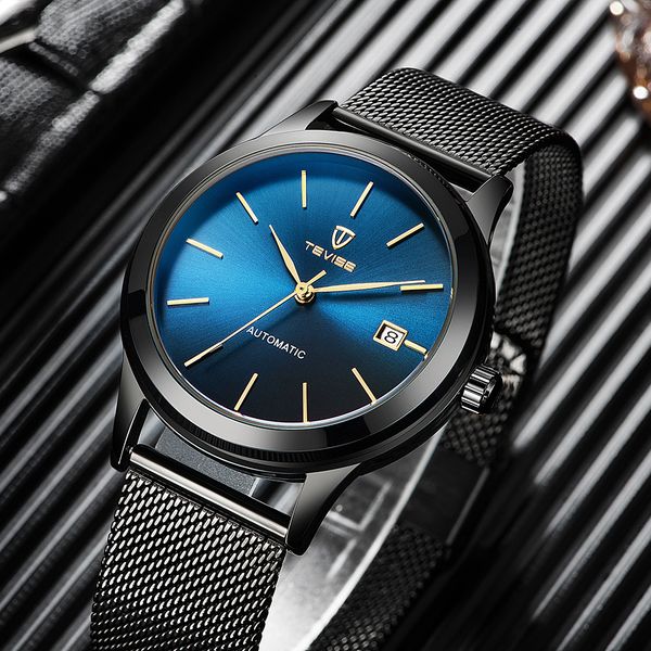 automatic mechanical men watch water-proof mesh stainless steel band self-winding man casual wristwatch +box, Slivery;brown
automatic mechanical men watch water-proof mesh stainless steel band self-winding man casual wristwatch +box, Slivery;brown