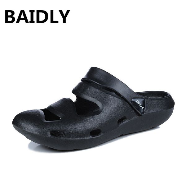 baidly men sandals casual men shoes breathable massage flip flops brand beach sandals slippers water slippers shoes, Black
baidly men sandals casual men shoes breathable massage flip flops brand beach sandals slippers water slippers shoes, Black