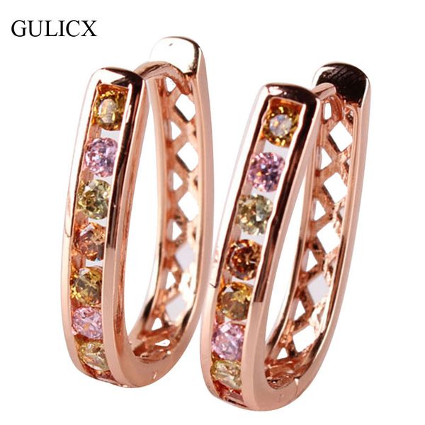 whole salegulicx fashion square shape crystal hoop earing for women rose gold colorcz zircon multicolored stone wedding earring e307, Golden;silver
whole salegulicx fashion square shape crystal hoop earing for women rose gold colorcz zircon multicolored stone wedding earring e307, Golden;silver